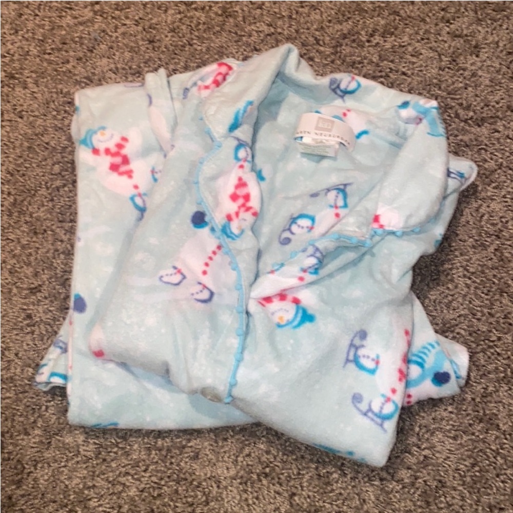 Karen Neuburger snowman pajama set